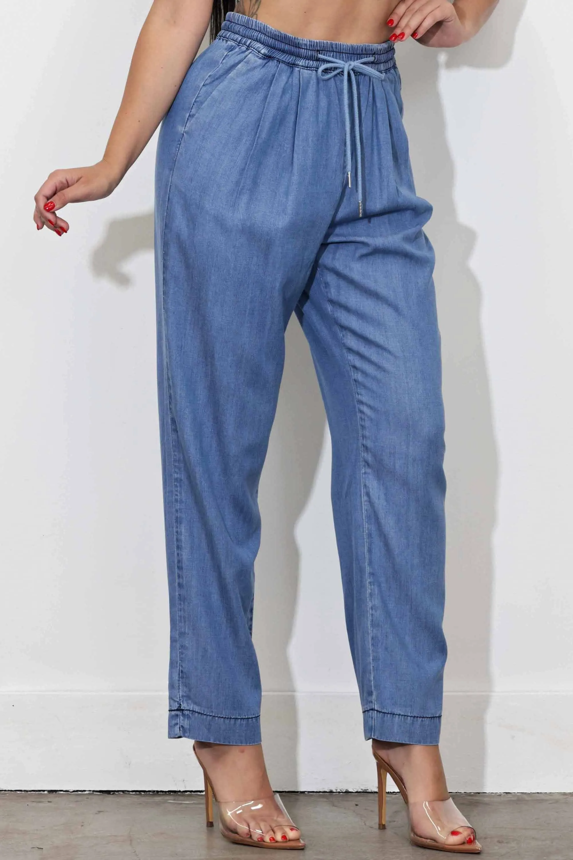 TENCEL™ fibers Relaxed Pants sold by Vibrant product image thumbnail 3