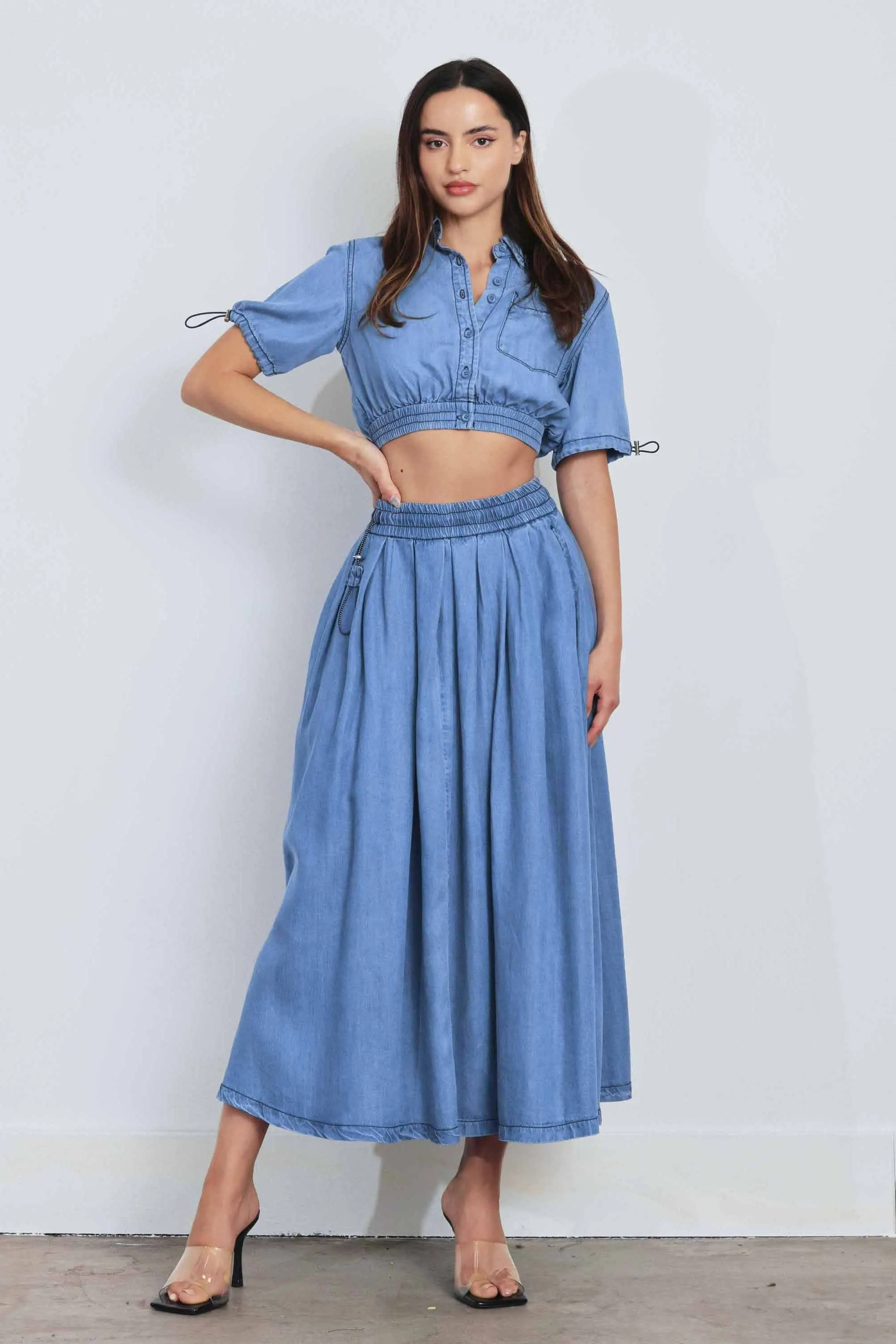 TENCEL™ fibers Full Skirt sold by Vibrant product image thumbnail 5