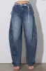 Barrel Baggy Jeans With Draw String sold by Vibrant