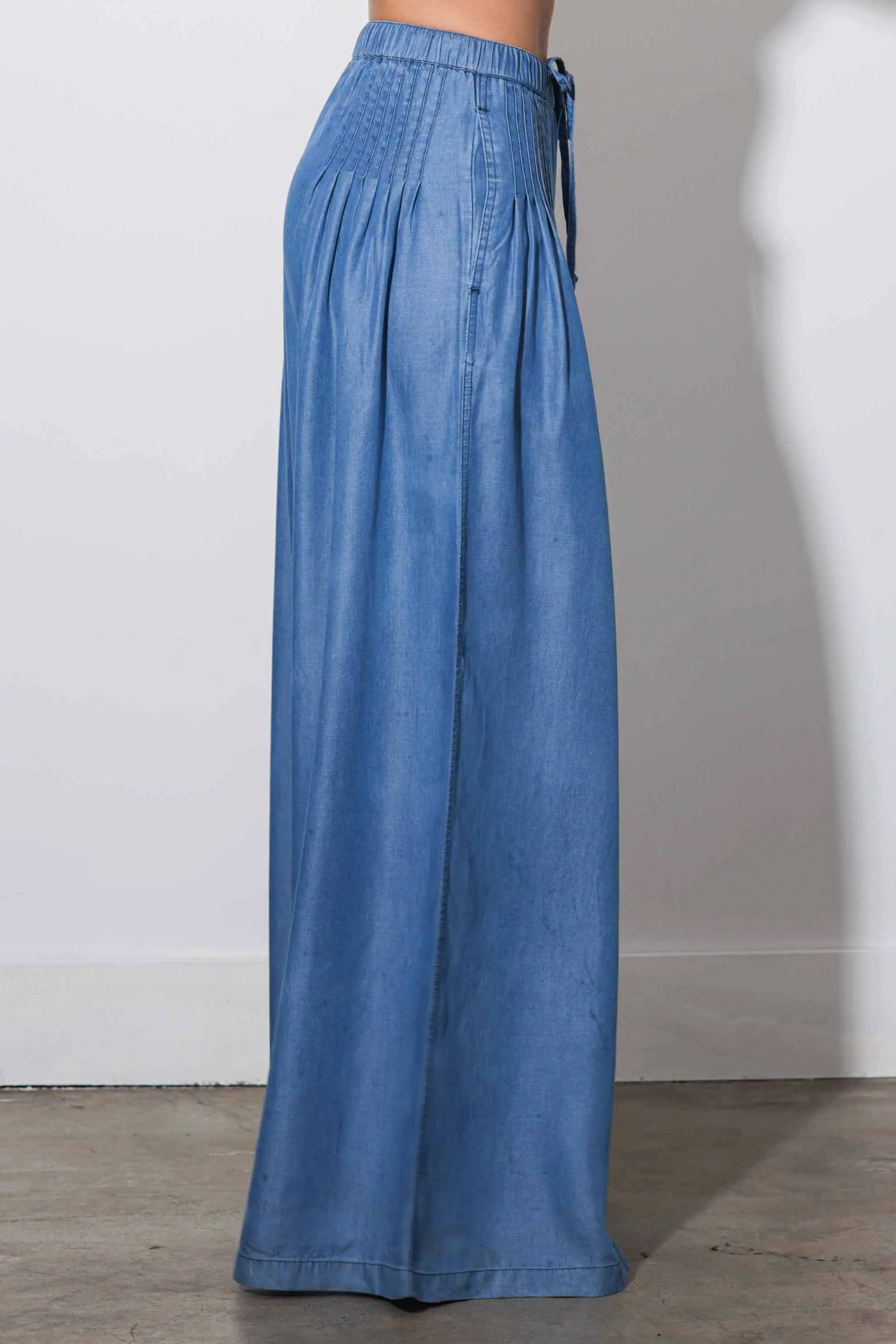 TENCEL™ fibers Palazo Pants sold by Vibrant product image thumbnail 4