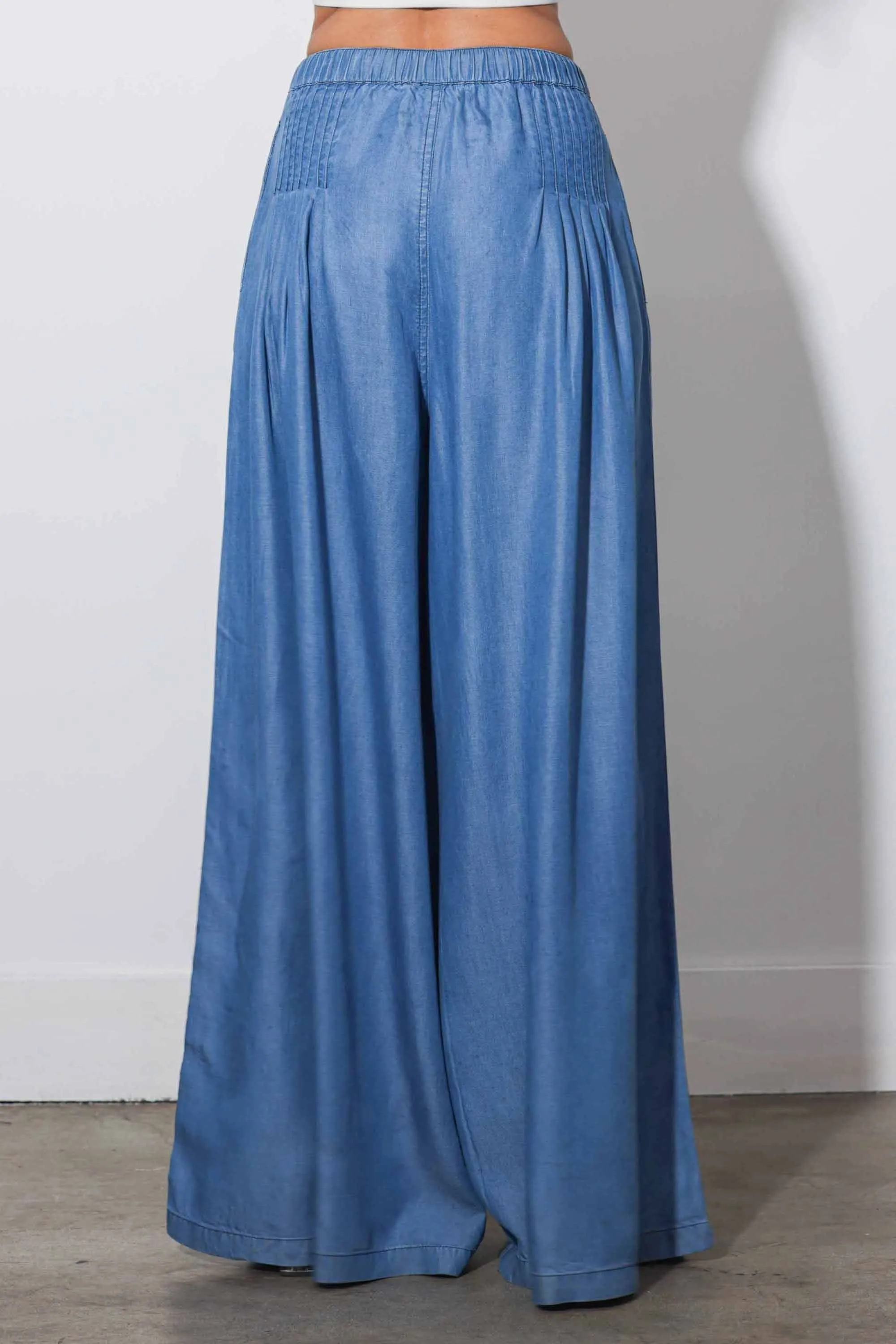 TENCEL™ fibers Palazo Pants sold by Vibrant product image thumbnail 5