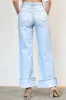 [EP1914] Distressed Wide Fit Jeans sold by Vibrant
