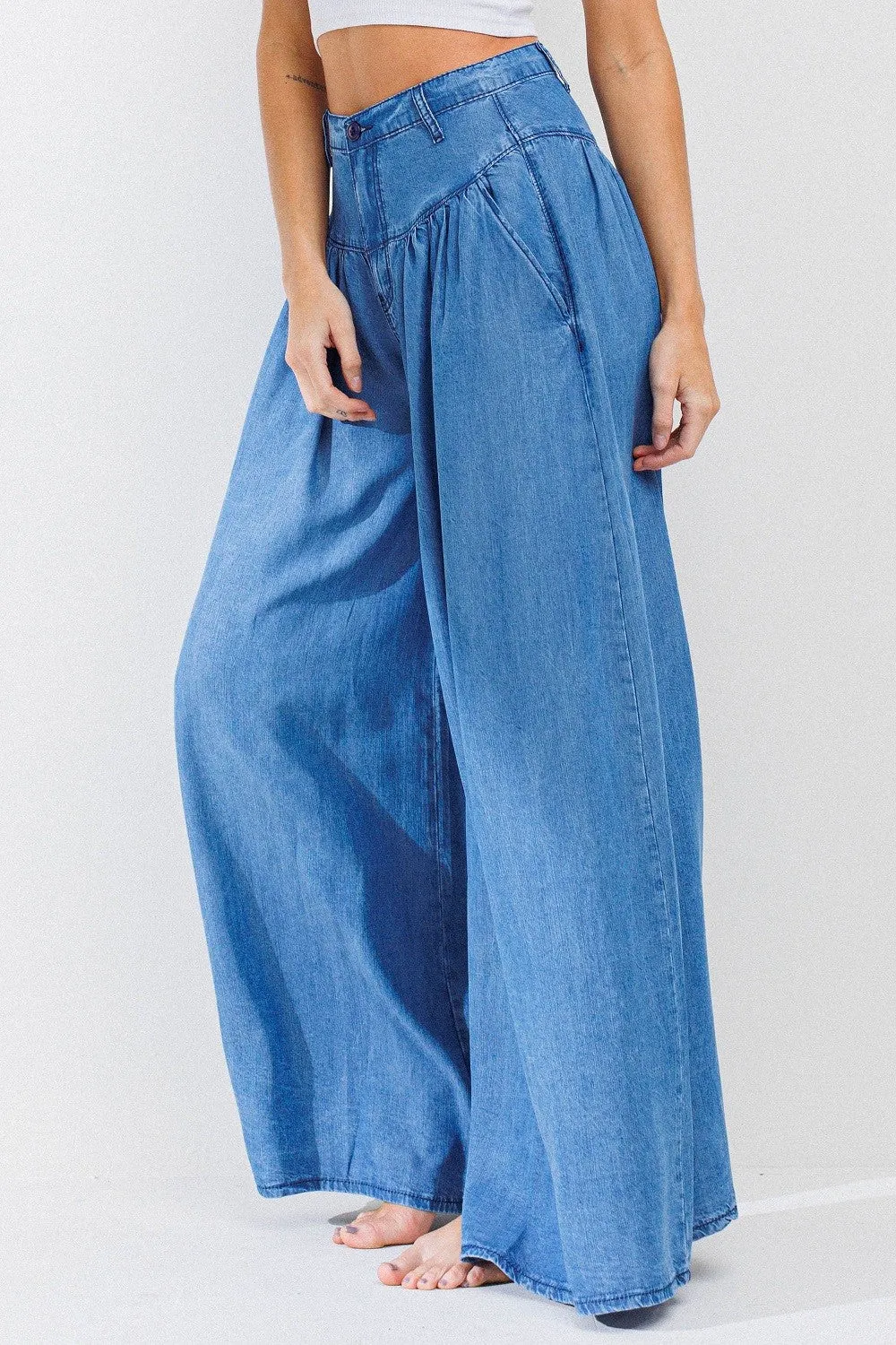 Chambray Pants sold by Vibrant product image thumbnail 2