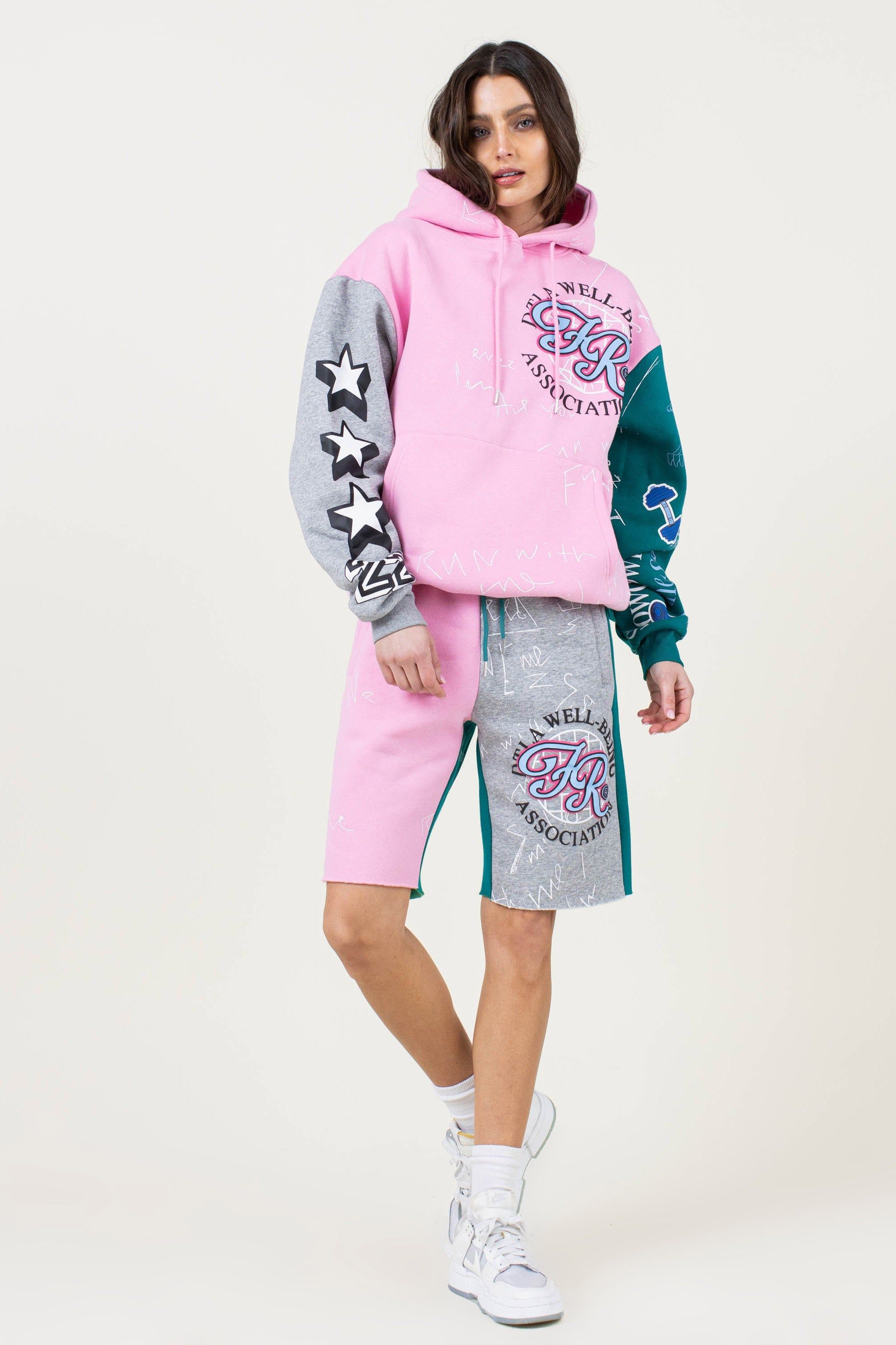 Color Block Wellbeing Assoc Hoodie sold by Vibrant product image thumbnail 4