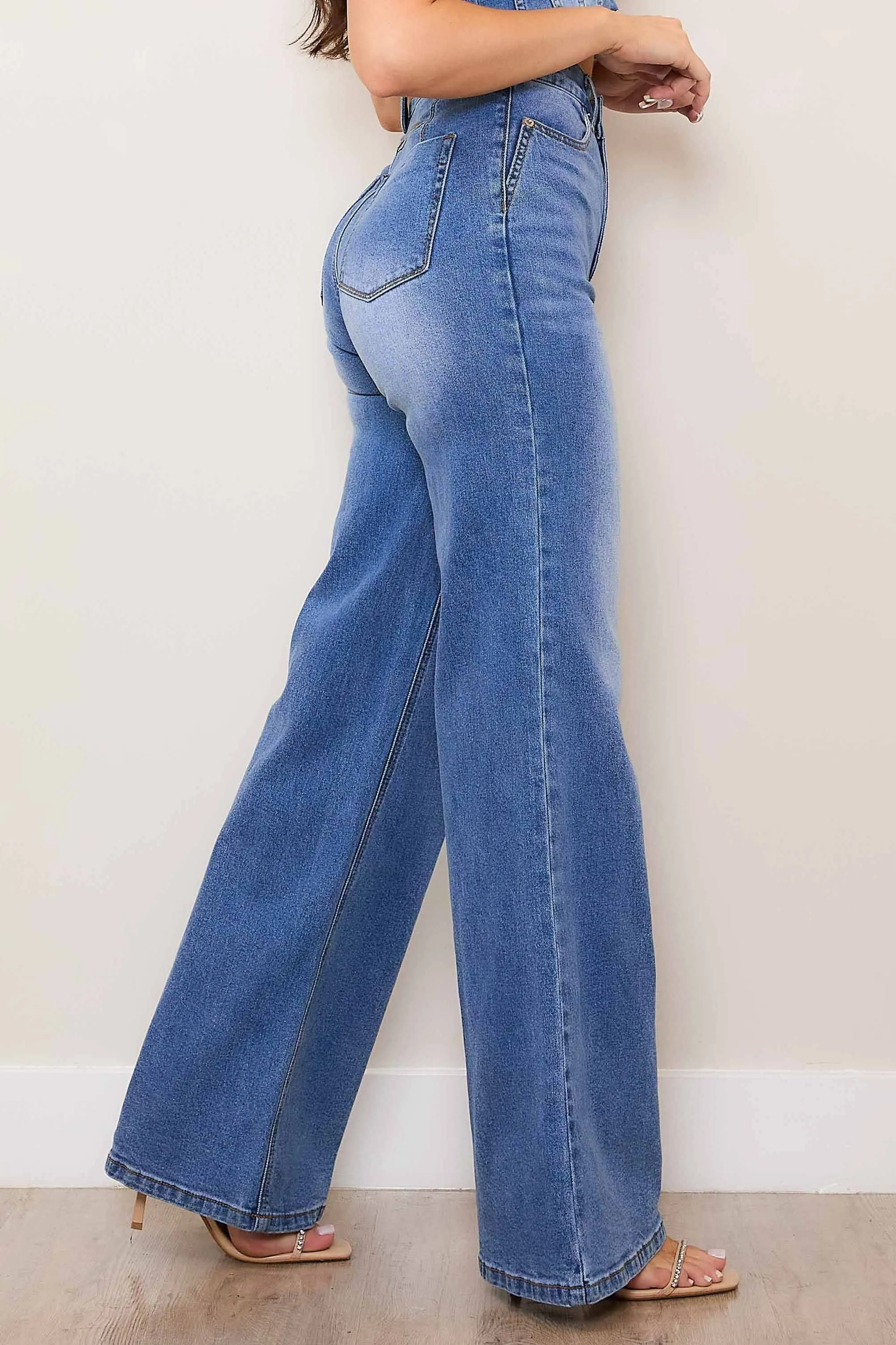 Everyday High-Rise Wide Leg Jeans sold by Vibrant product image thumbnail 2