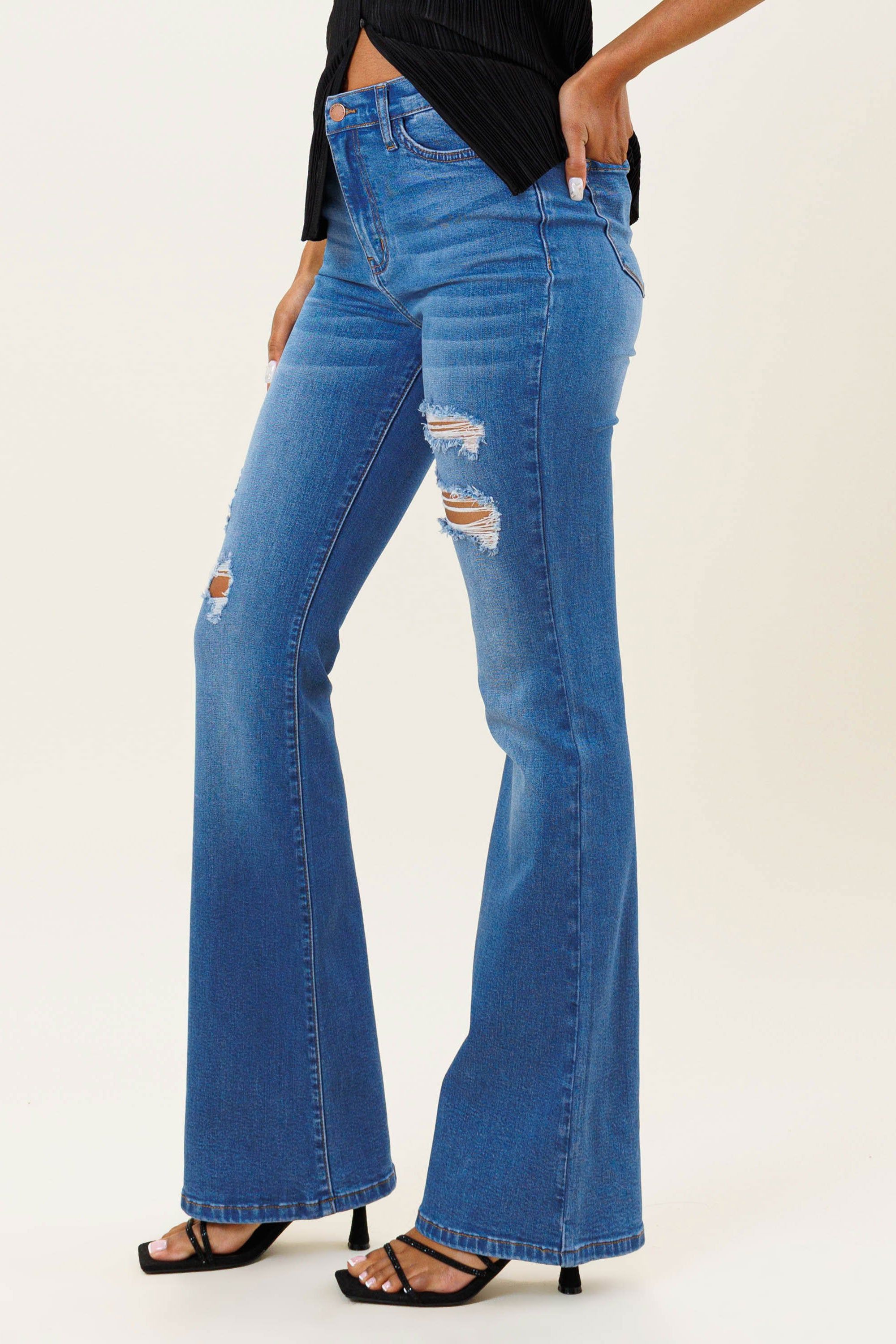 Almost There Bootcut Jeans sold by Vibrant product image thumbnail 5