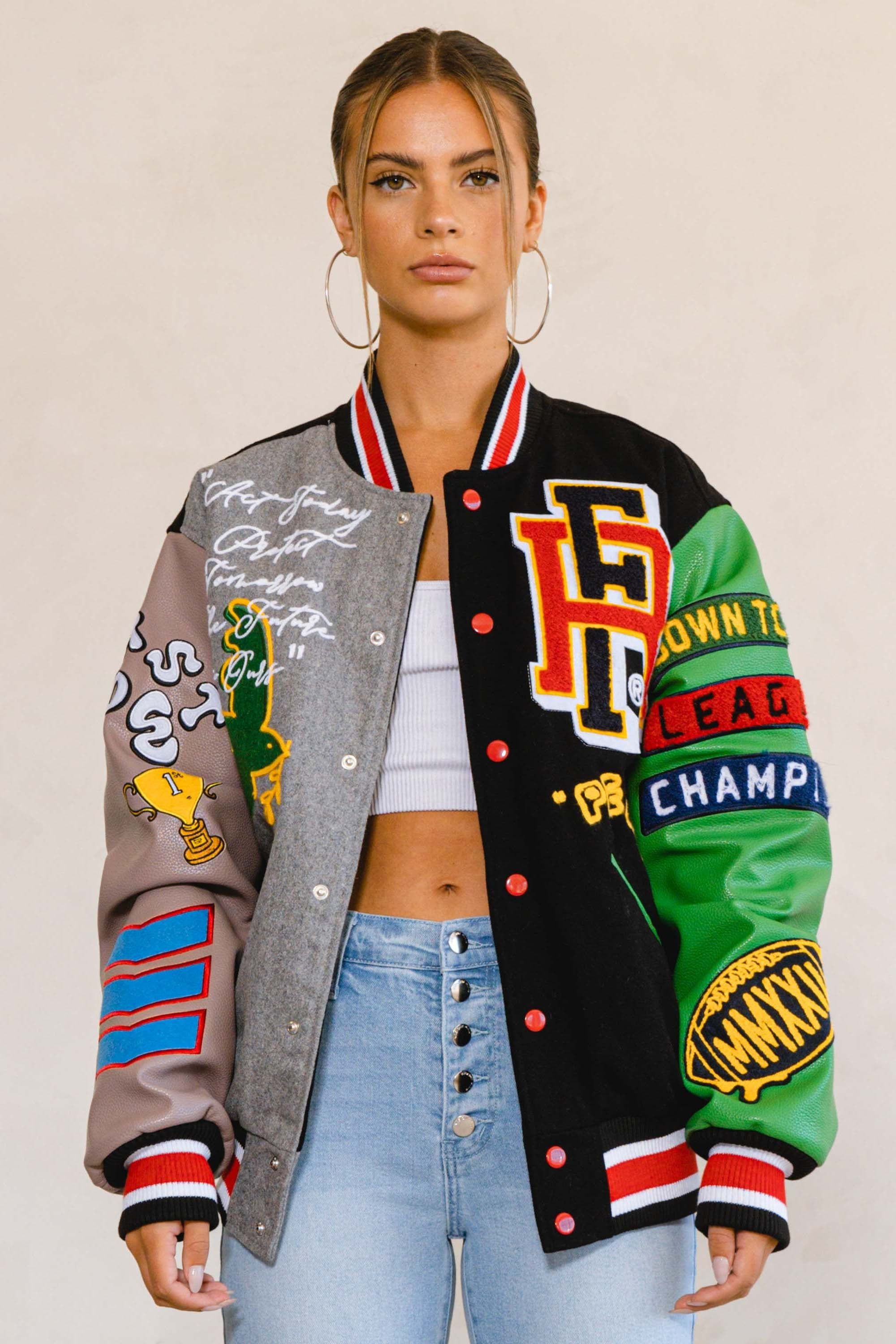 BRIGHT FUTURE VARSITY JACKET sold by Vibrant product image thumbnail 2