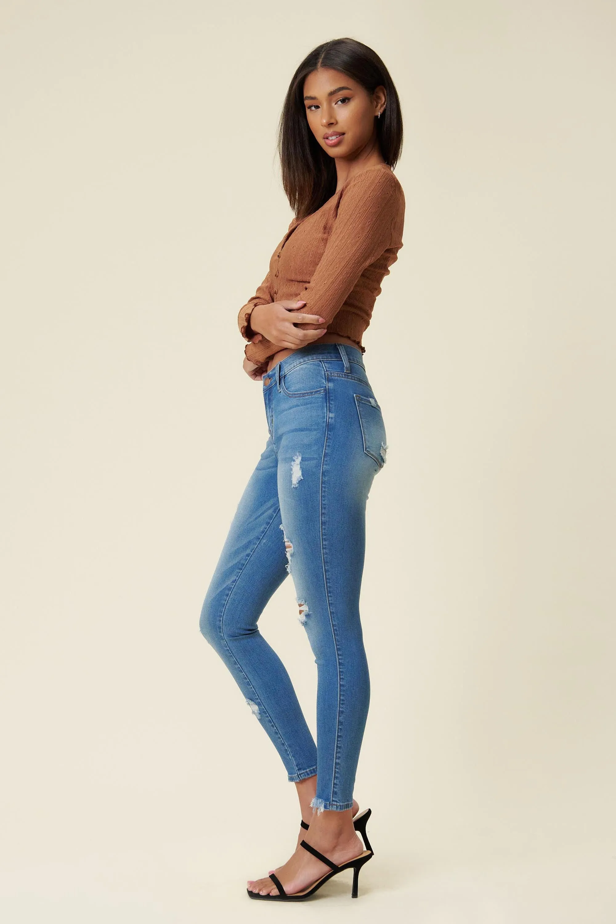 Live Love Skinny Jeans sold by Vibrant product image thumbnail 2