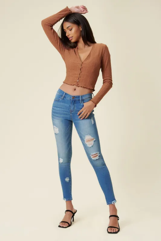 Live Love Skinny Jeans sold by Vibrant