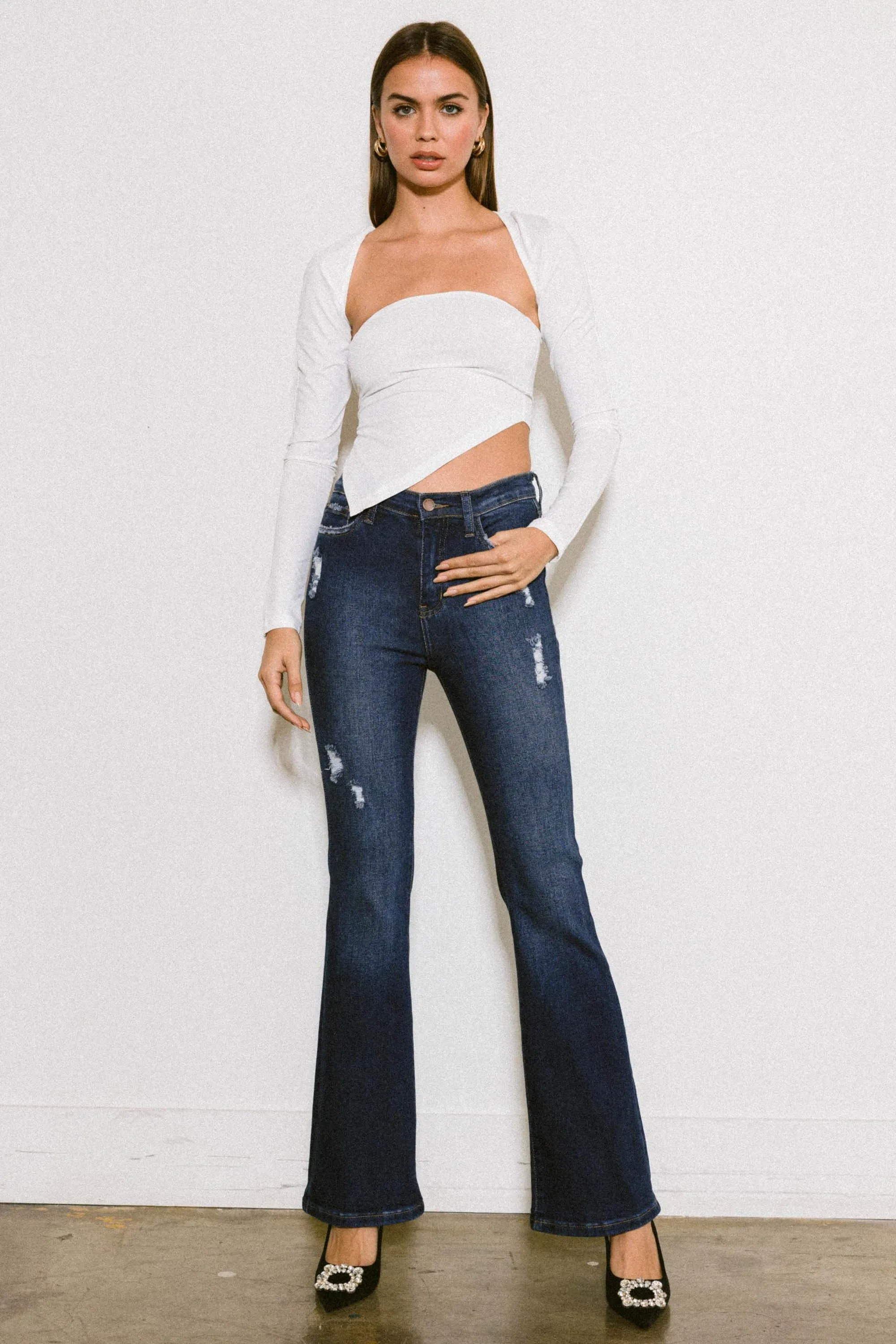 Kina Flare Jeans sold by Vibrant