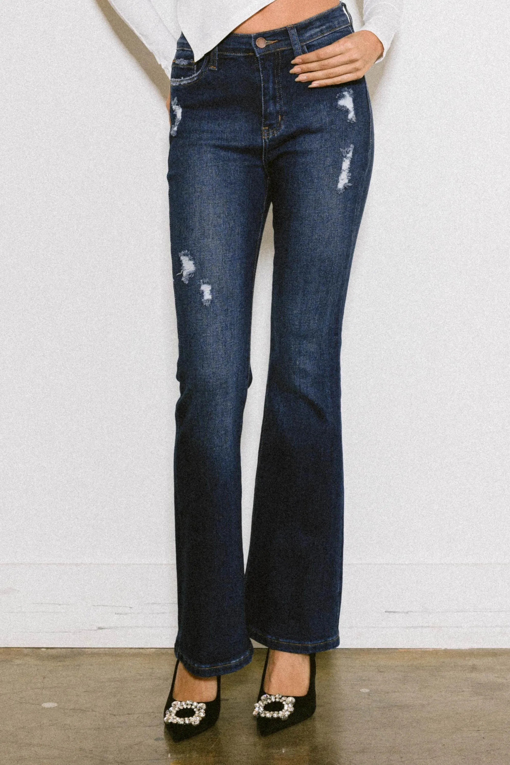 Kina Flare Jeans sold by Vibrant product image thumbnail 4