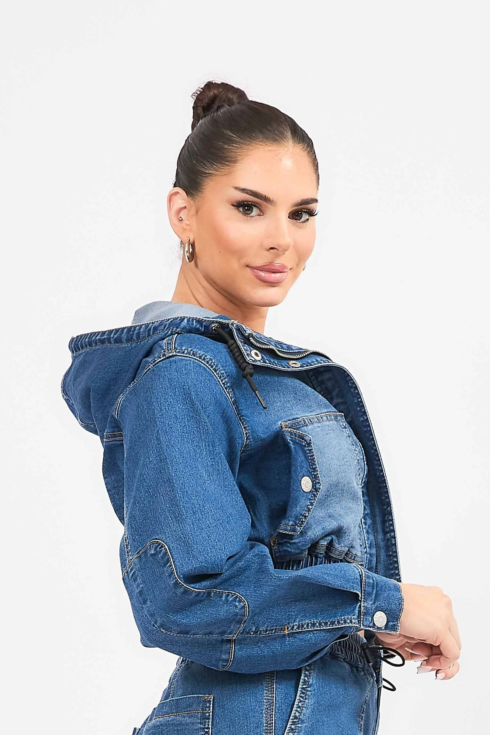 Hoodie Blouson Jacket sold by Vibrant product image thumbnail 2