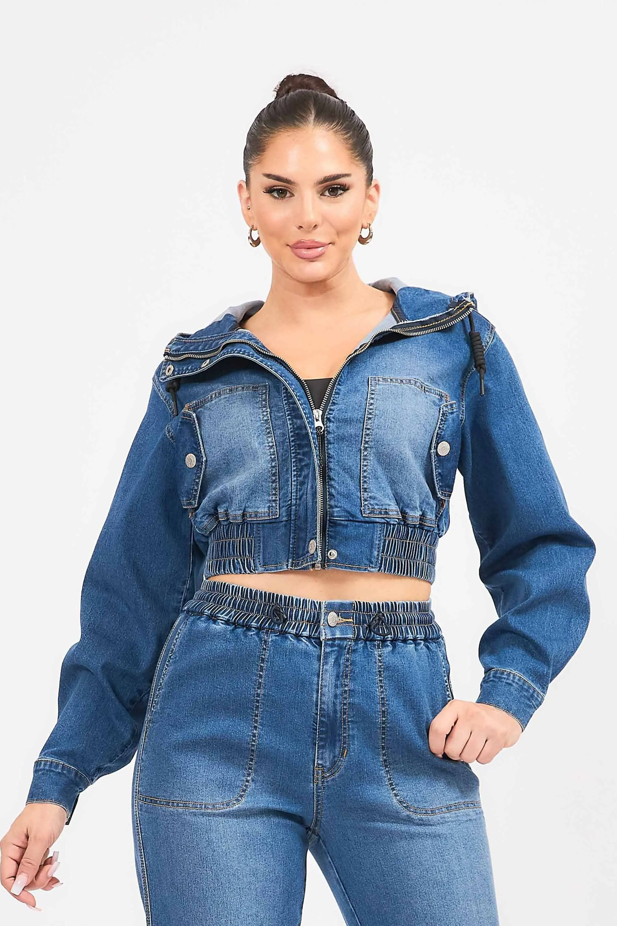 Hoodie Blouson Jacket sold by Vibrant