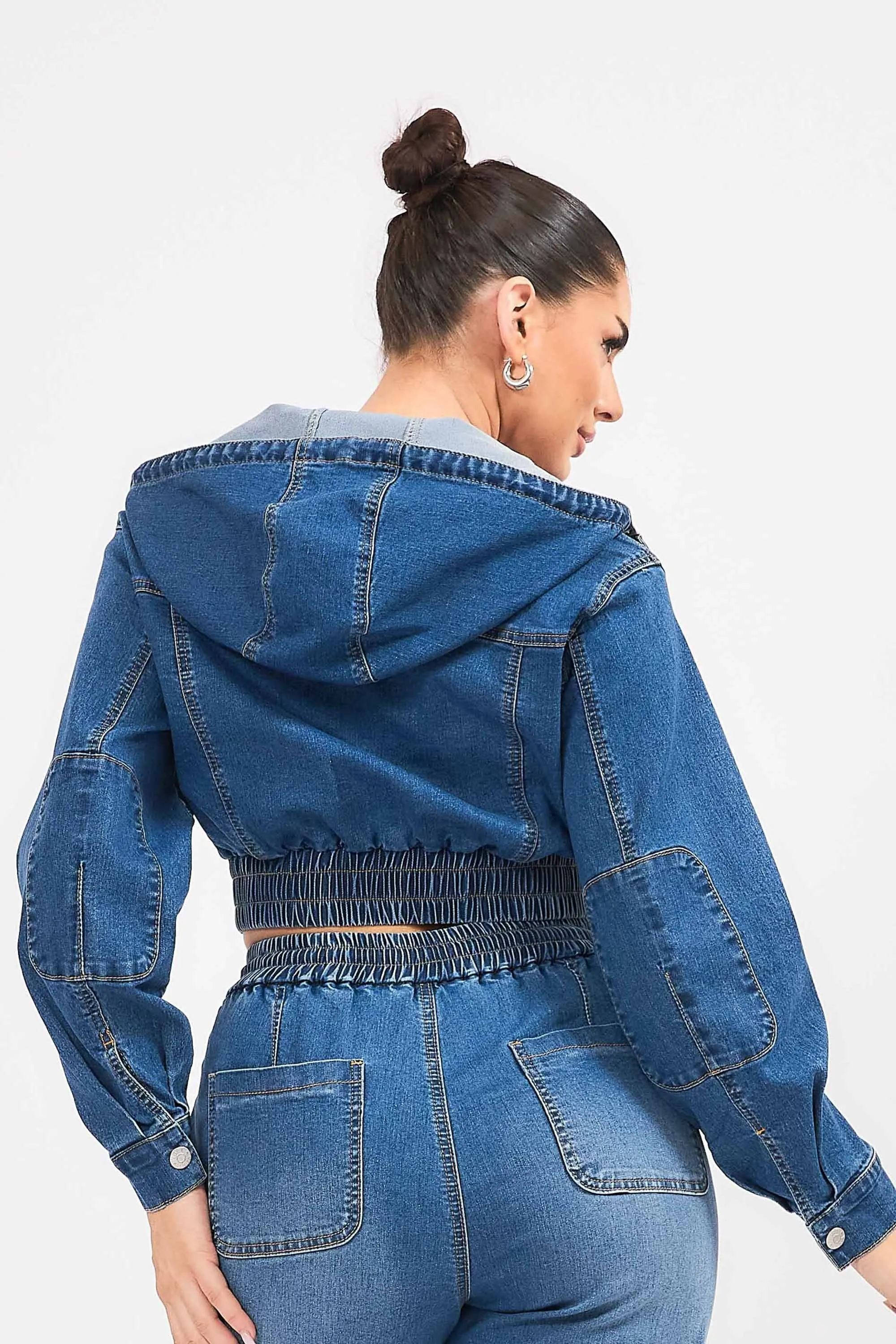 Hoodie Blouson Jacket sold by Vibrant product image thumbnail 3