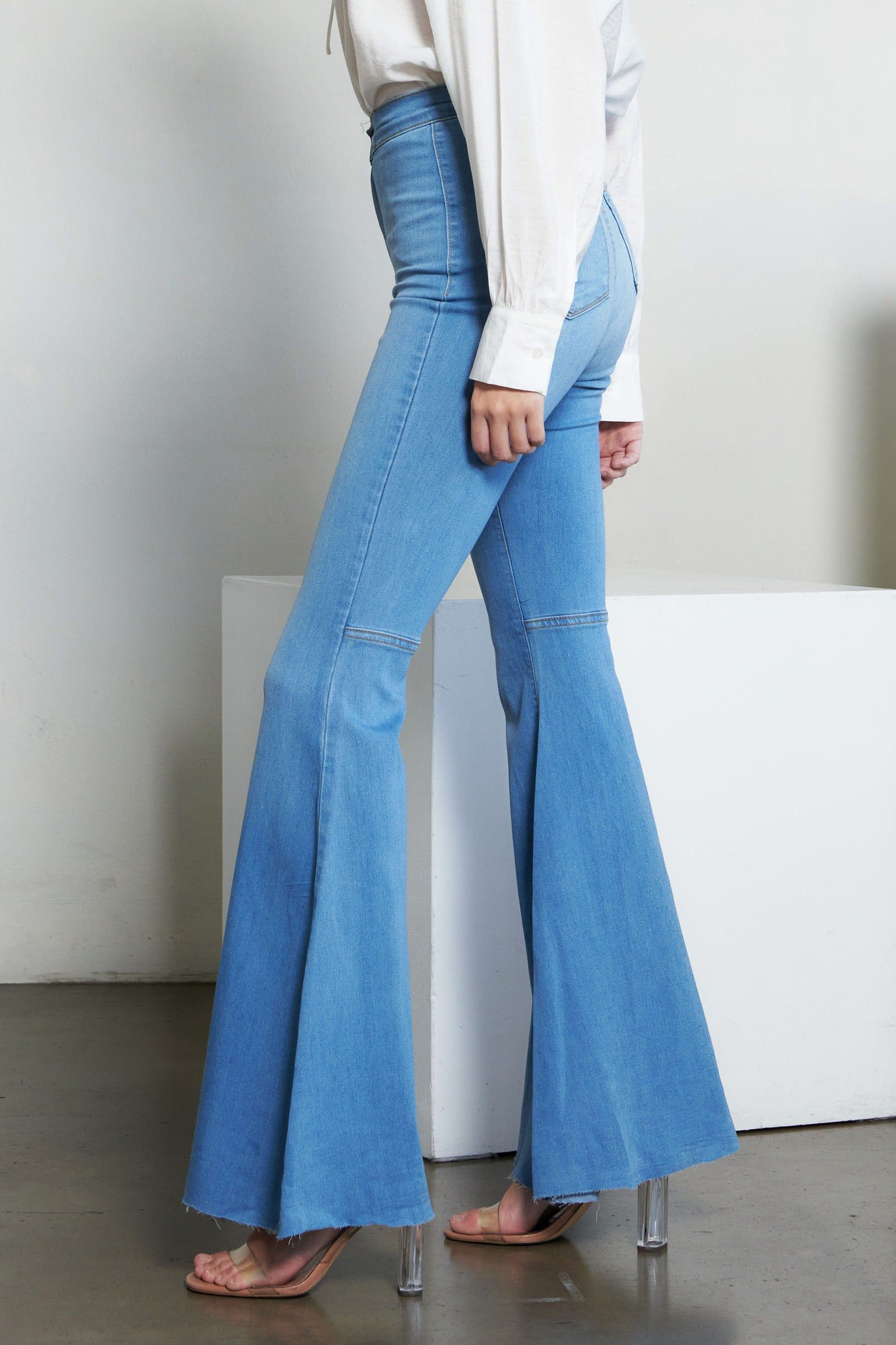Vibrant Flare Jeans sold by Vibrant product image thumbnail 5