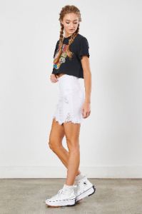 Distressed Mini Skirt sold by Vibrant