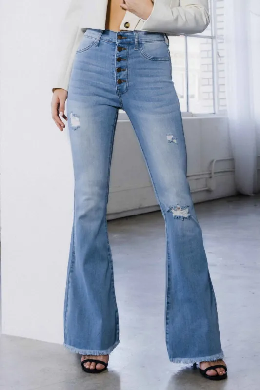 Brittany Flare Jeans sold by Vibrant