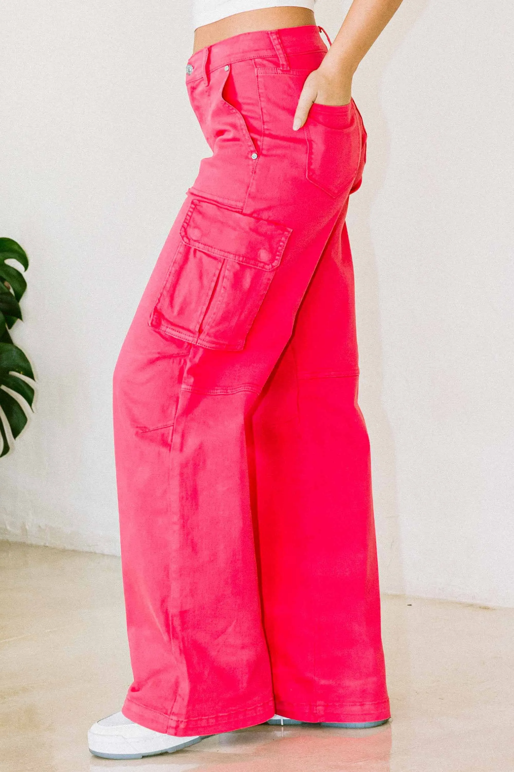 Color Pops Cargo Pants sold by Vibrant product image thumbnail 2