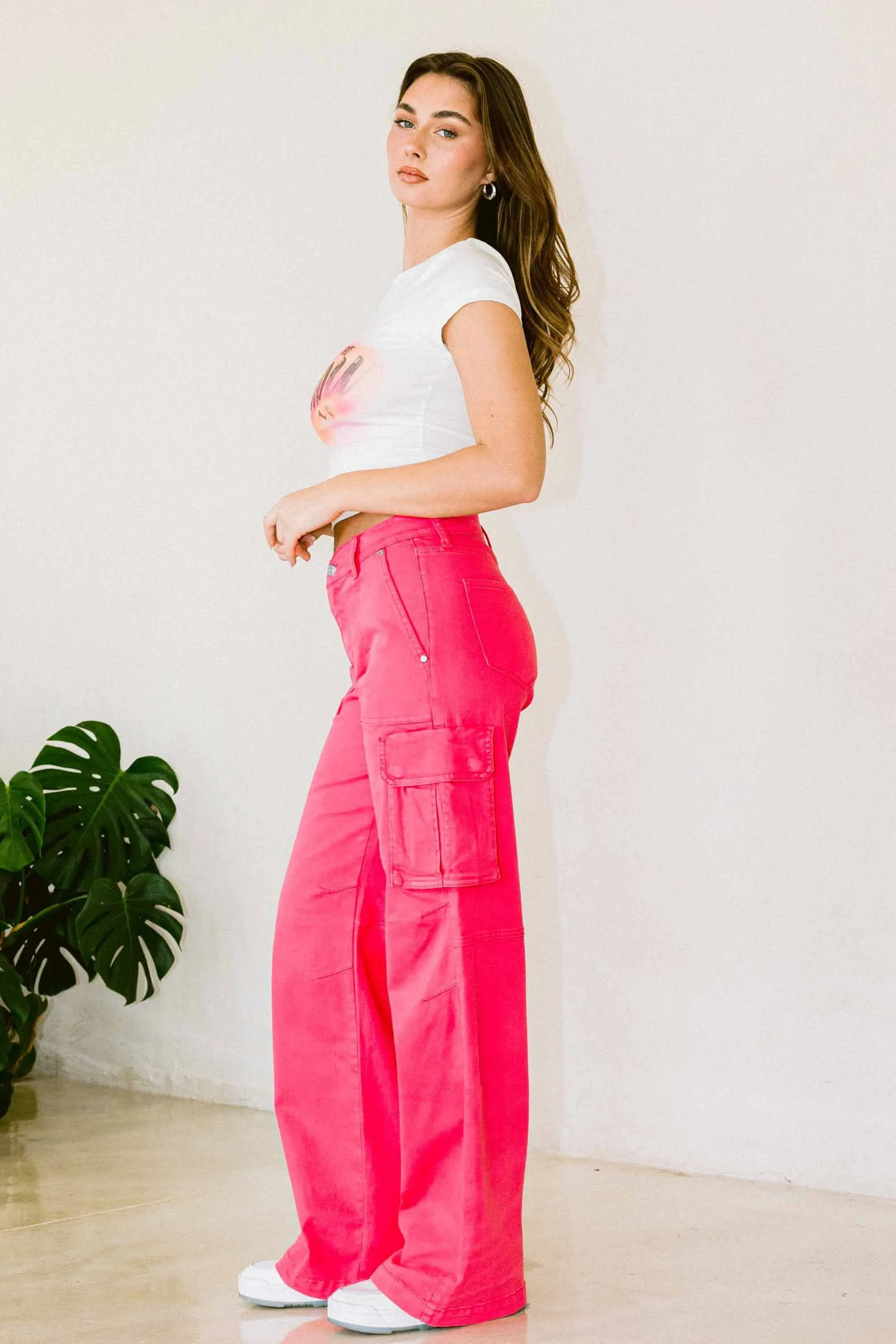 Color Pops Cargo Pants sold by Vibrant product image thumbnail 5