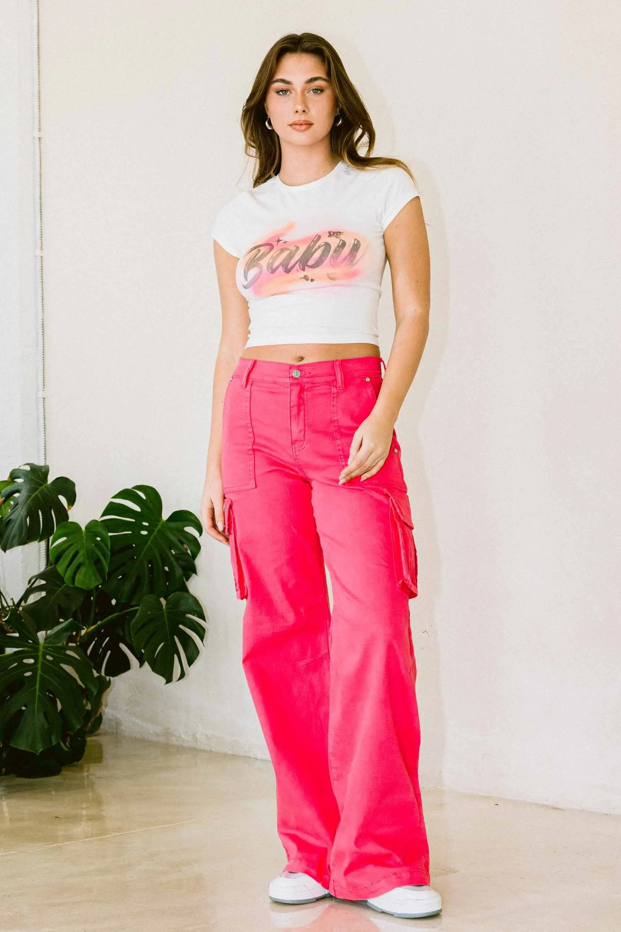 Color Pops Cargo Pants sold by Vibrant product image thumbnail 4