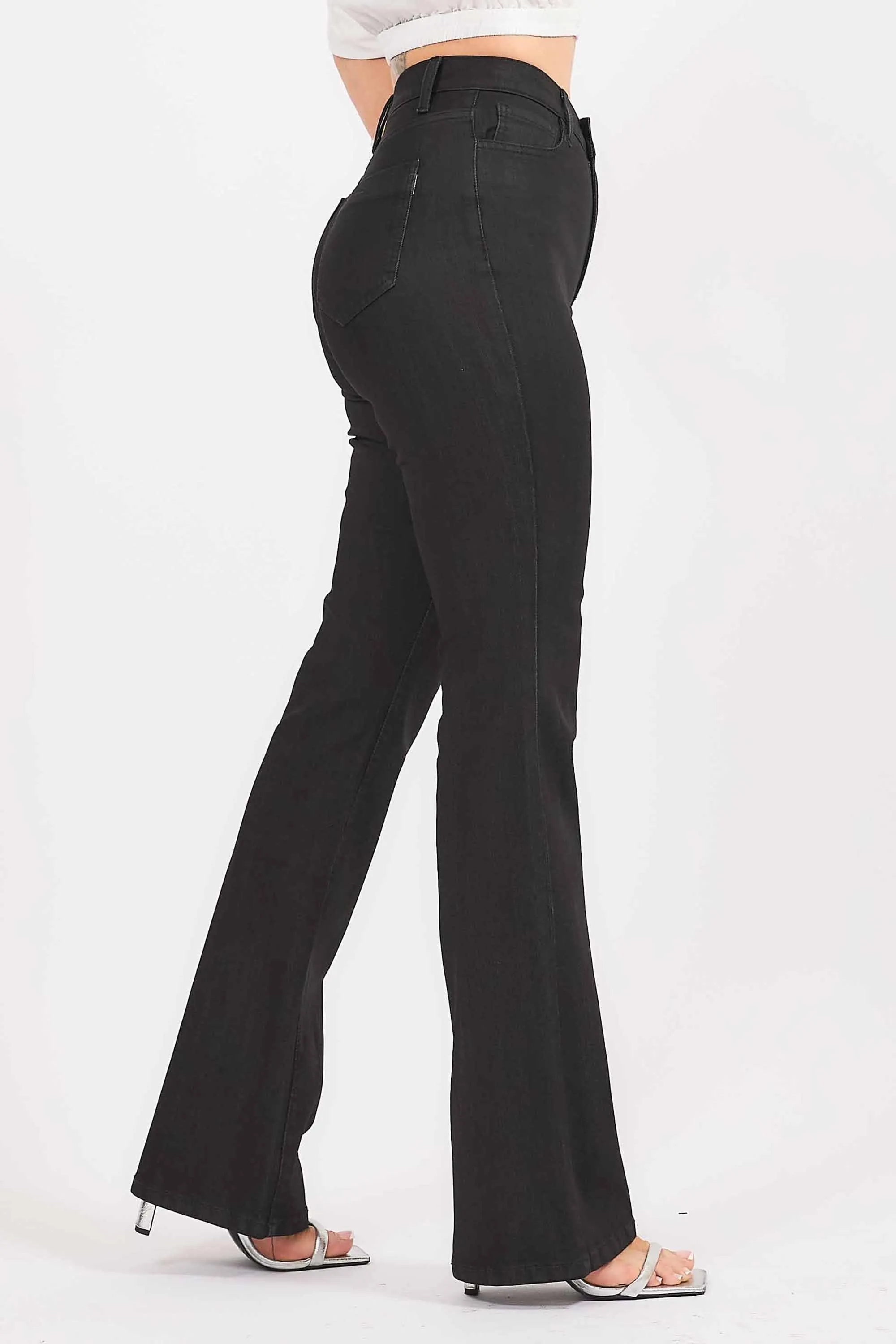 Mid-Rise Bootcut Jeans sold by Vibrant product image thumbnail 2