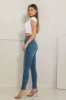 Zip Skinny Jeans sold by Vibrant