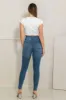 Zip Skinny Jeans sold by Vibrant