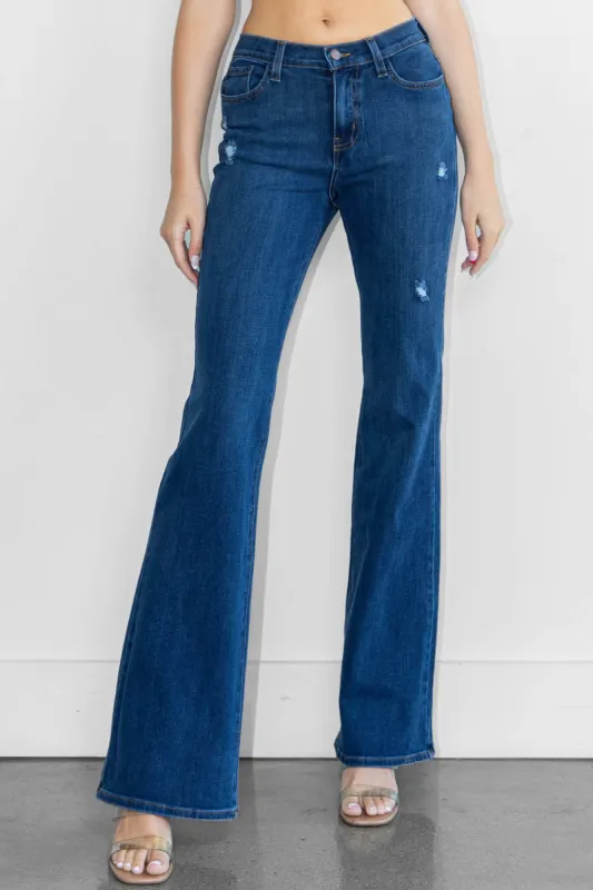 [P6058] Essential Volume Flare Jeans sold by Vibrant