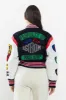 CHAMPIONSHIP WINNER CROPPED VARSITY JACKET sold by Vibrant