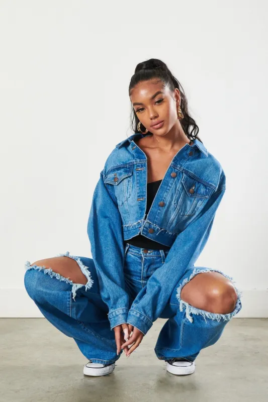 New Era Denim Jacket sold by Vibrant