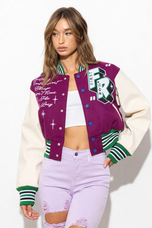 EASY LIVIN TIGER  VARSITY JACKET sold by Vibrant