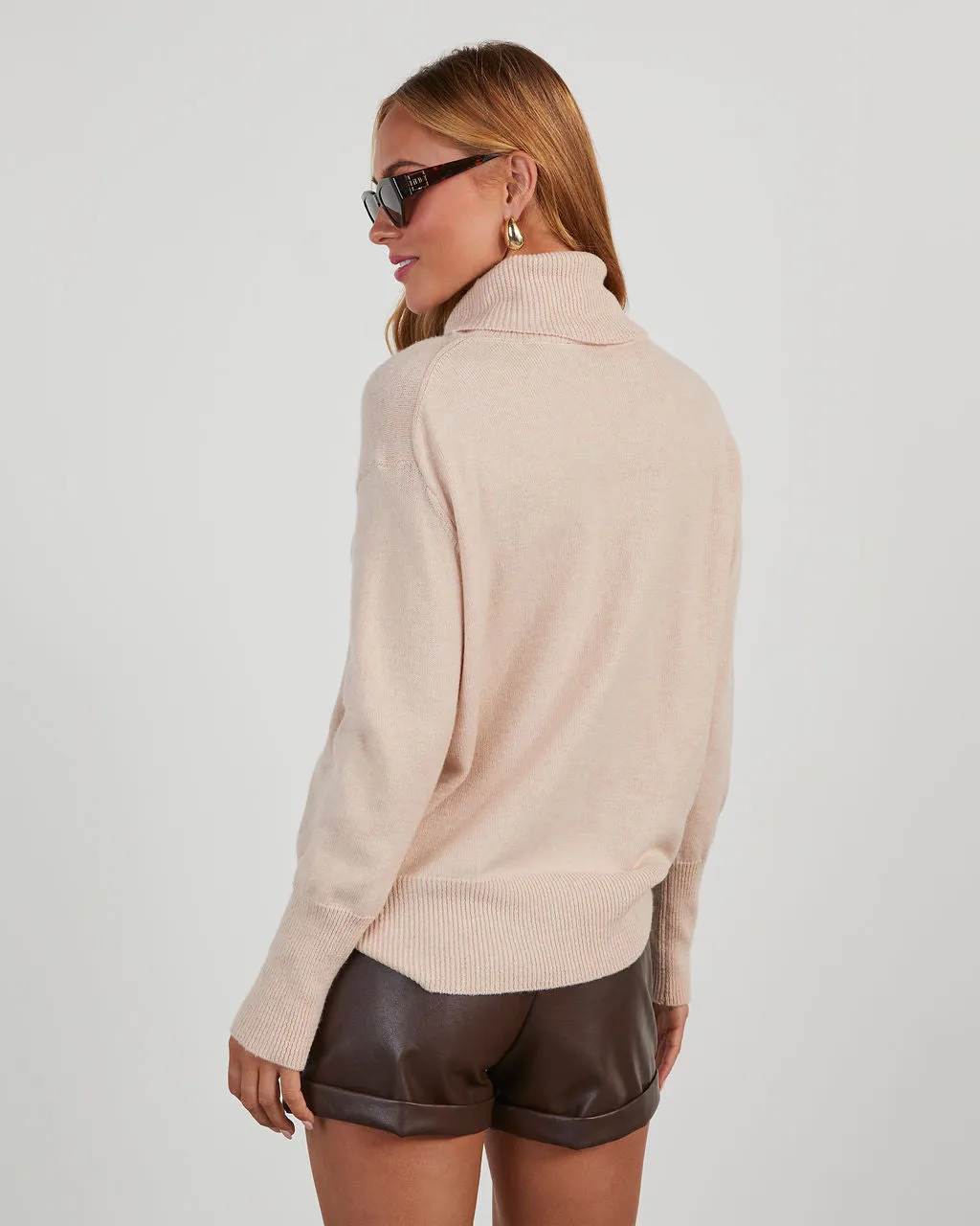 Faith Turtleneck Knit Sweater sold by Vici product image thumbnail 4