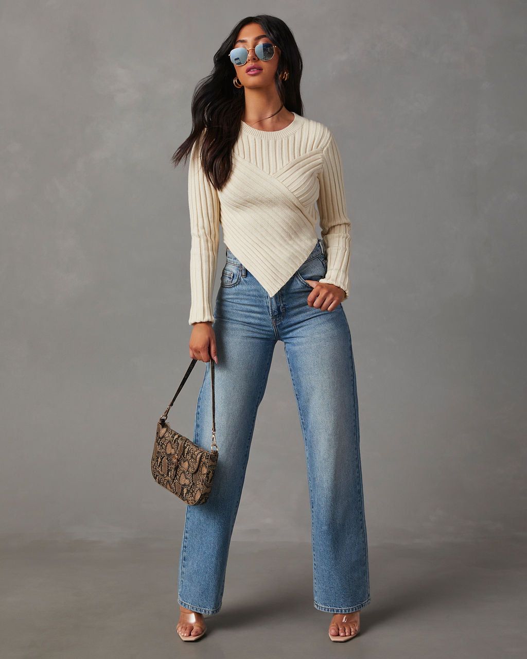Marcia Cropped Sweater sold by Vici product image thumbnail 4