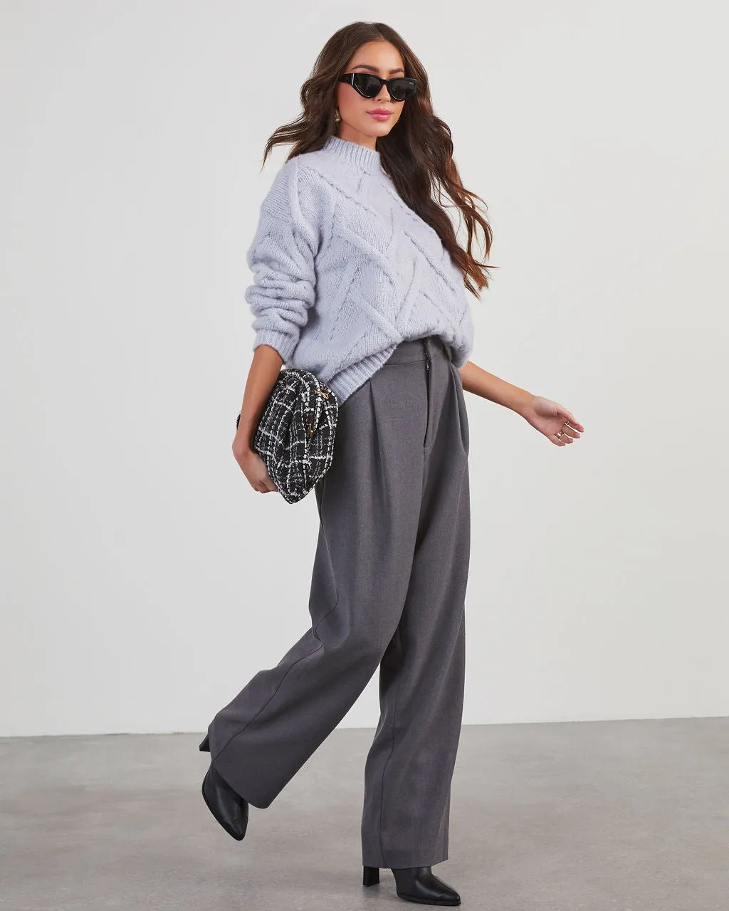 Joan Cable Knit Sweater sold by Vici product image thumbnail 4