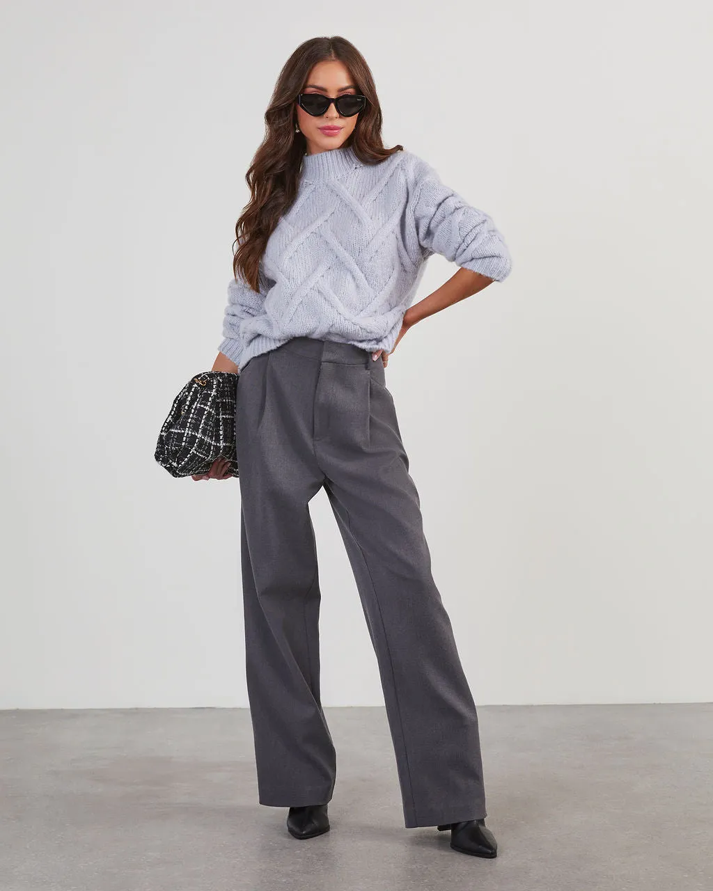 Joan Cable Knit Sweater sold by Vici product image thumbnail 2