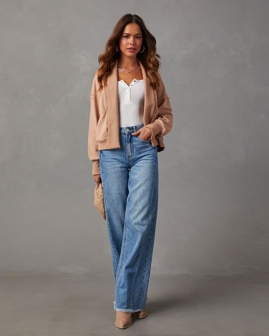 Keepin' Me Cozy Relaxed Cardigan - Camel sold by Vici product image thumbnail 2