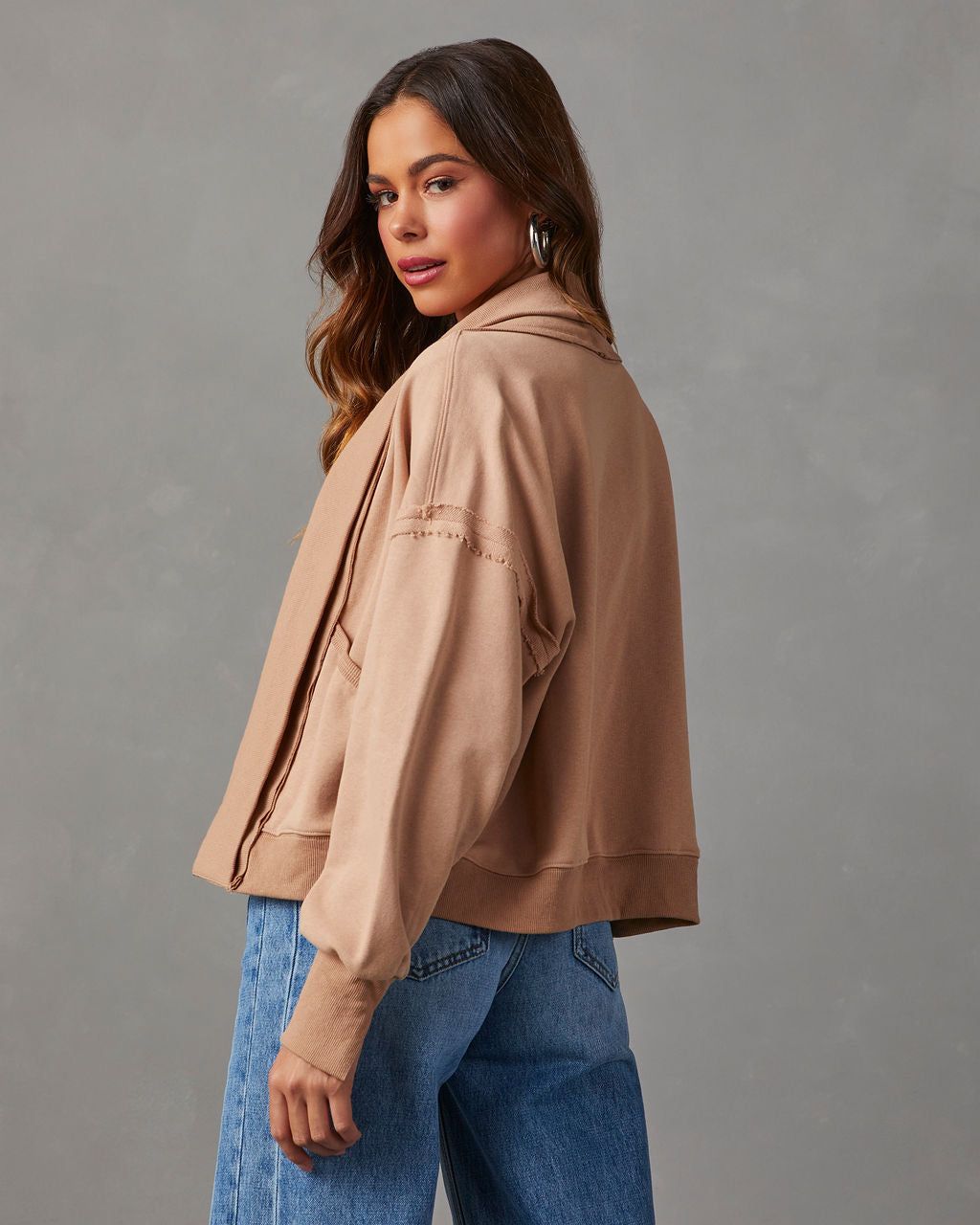 Keepin' Me Cozy Relaxed Cardigan - Camel sold by Vici product image thumbnail 4