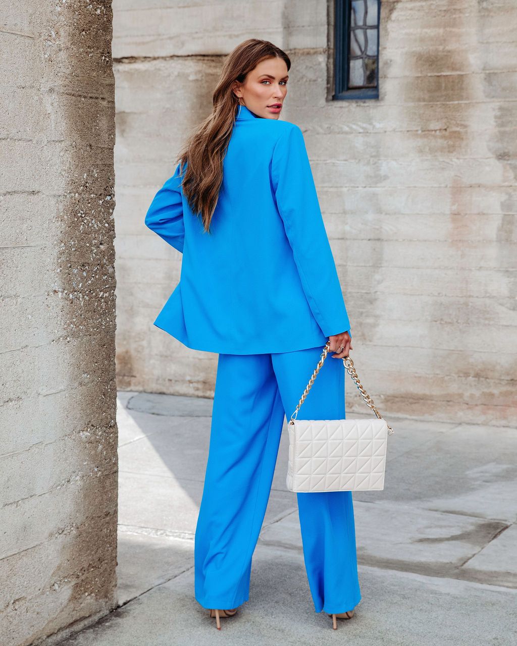 Level Up Pocketed Wide Leg Pants - Blue - FINAL SALE sold by Vici product image thumbnail 6