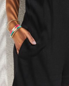 Dockside Pocketed Romper sold by Vici
