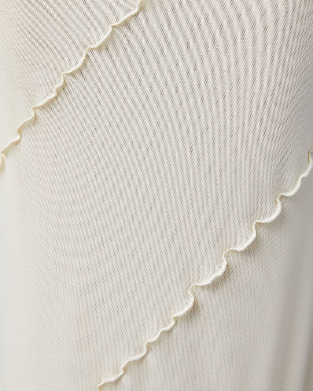 Markella Lettuce Trim Midi Skirt - Cream - FINAL SALE sold by Vici product image thumbnail 3