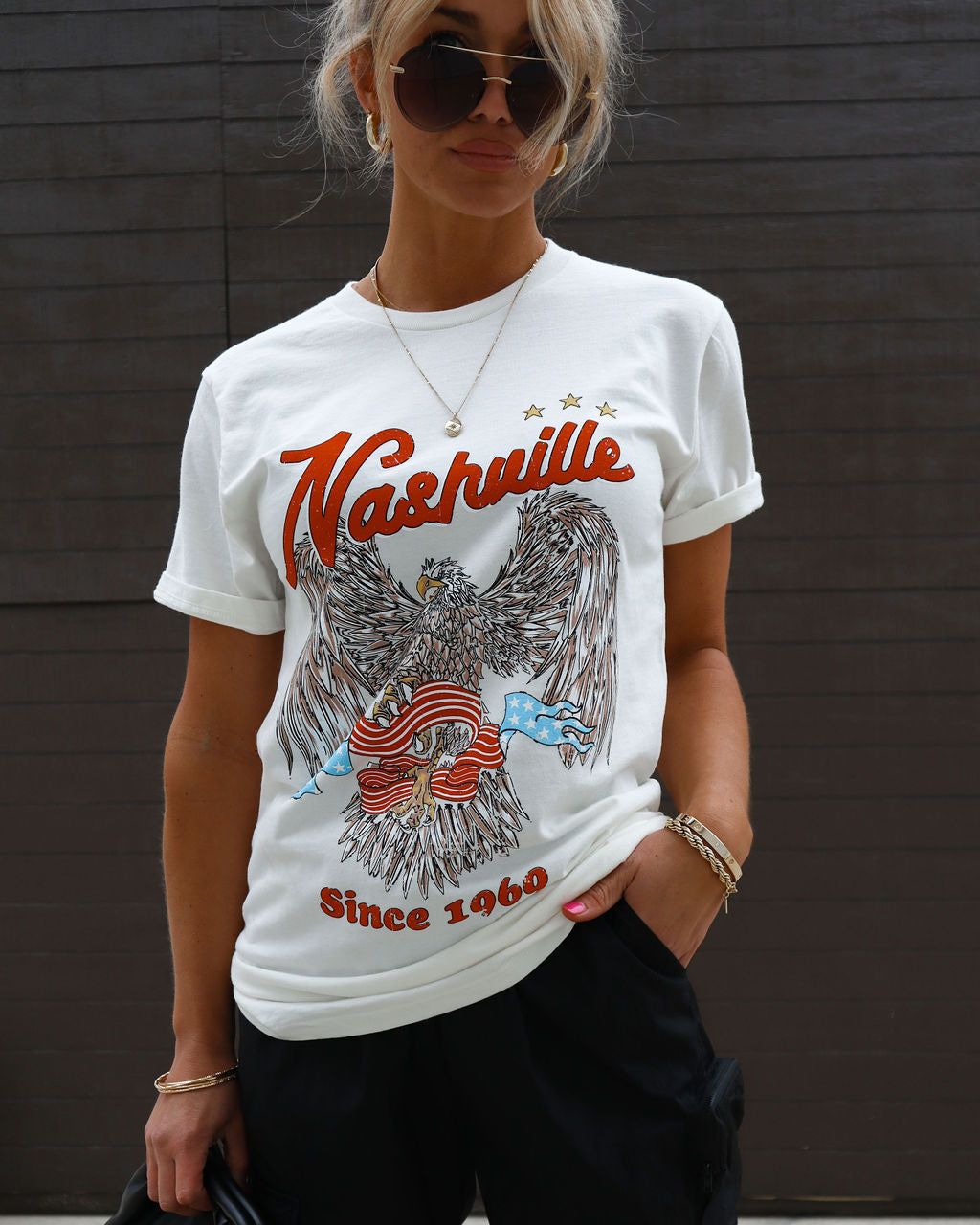 Nashville 1969 Cotton Tee sold by Vici product image thumbnail 2