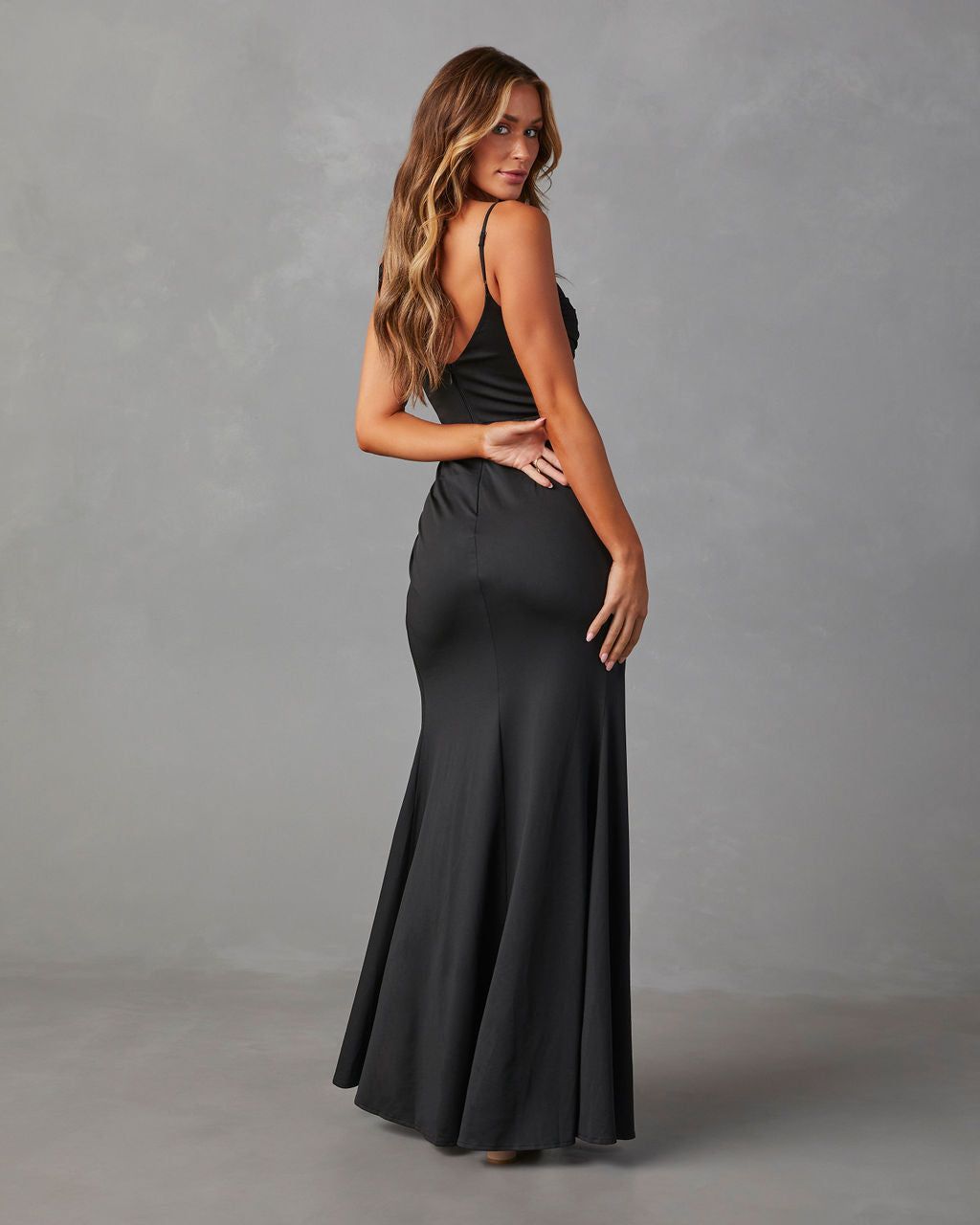 All About The Vibe Cutout Maxi Dress - Black - SALE sold by Vici product image thumbnail 2