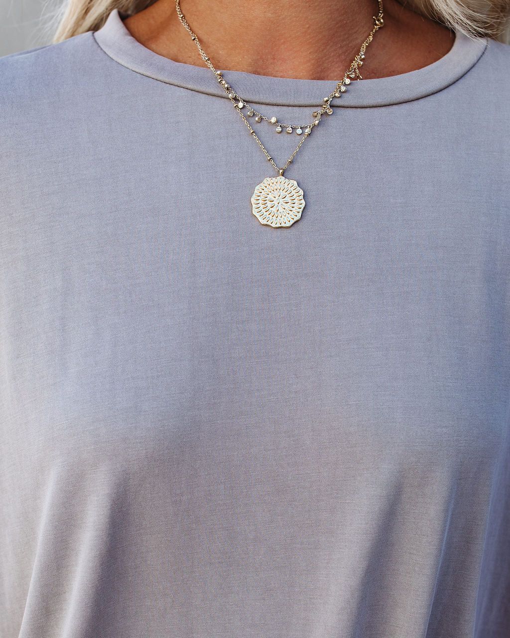 Accessorize Tee - Mocha - FINAL SALE sold by Vici product image thumbnail 4