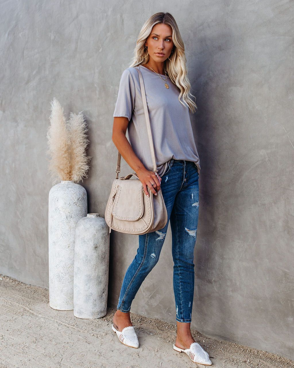 Accessorize Tee - Mocha - FINAL SALE sold by Vici product image thumbnail 9