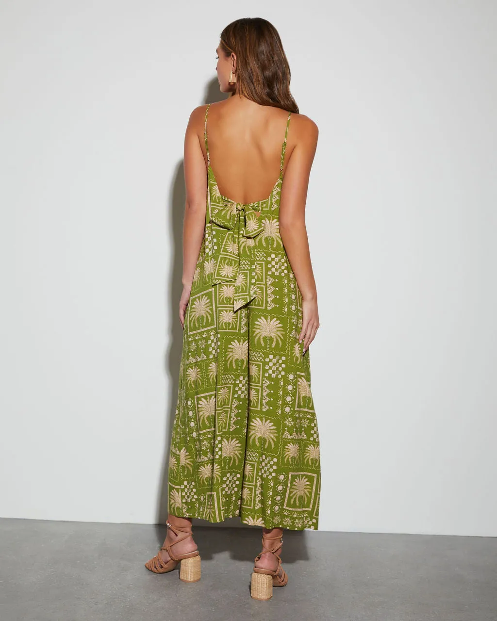 Boho Bliss Abstract Jumpsuit sold by Vici product image thumbnail 4