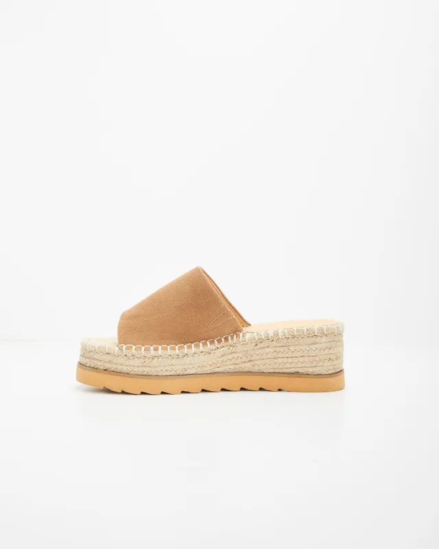 Isolda Espadrille Platform Sandals - Taupe - FINAL SALE sold by Vici