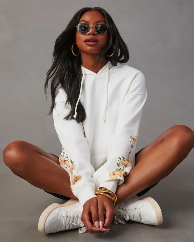 Wildflower Oversized Hoodie sold by Vici