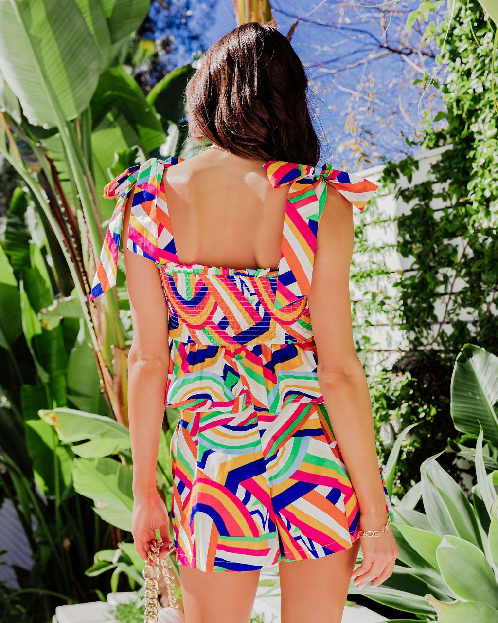 Zelia Cotton Smocked Top - FINAL SALE sold by Vici product image thumbnail 4