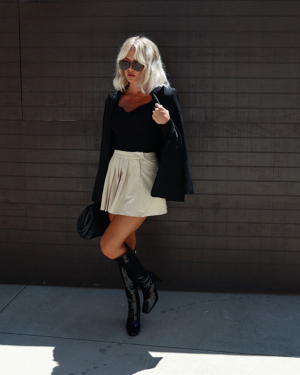 Wexley Mini Skirt sold by Vici product image thumbnail 3