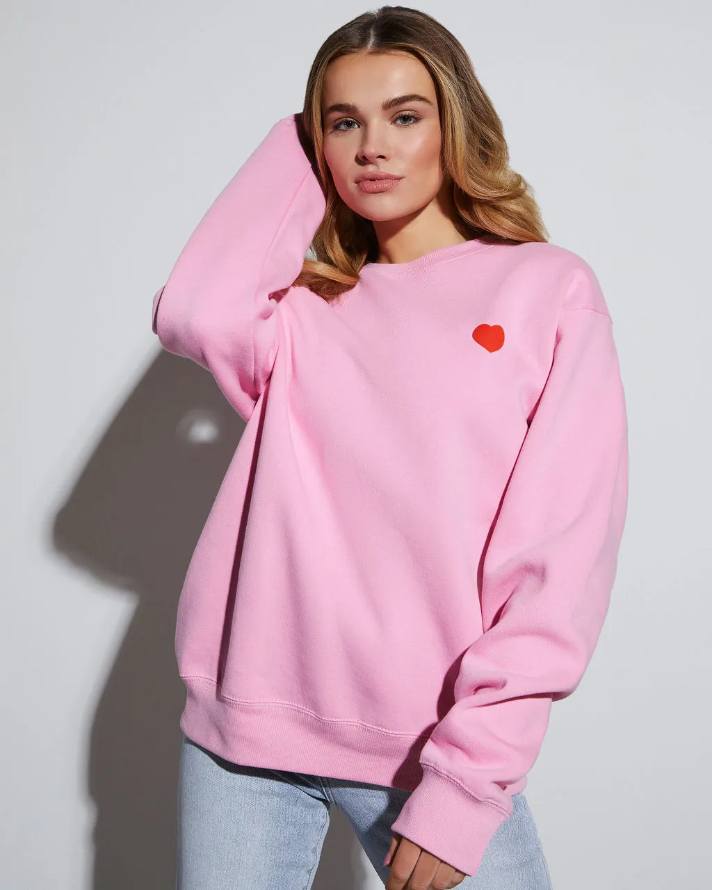 Drinks With My Dog Cotton Blend Sweatshirt sold by Vici product image thumbnail 4